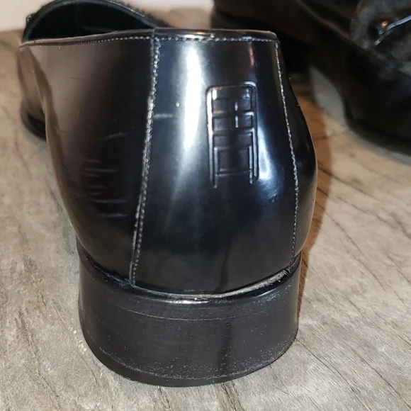 - Jimmy choo men"s black moccasins 40 1/2
